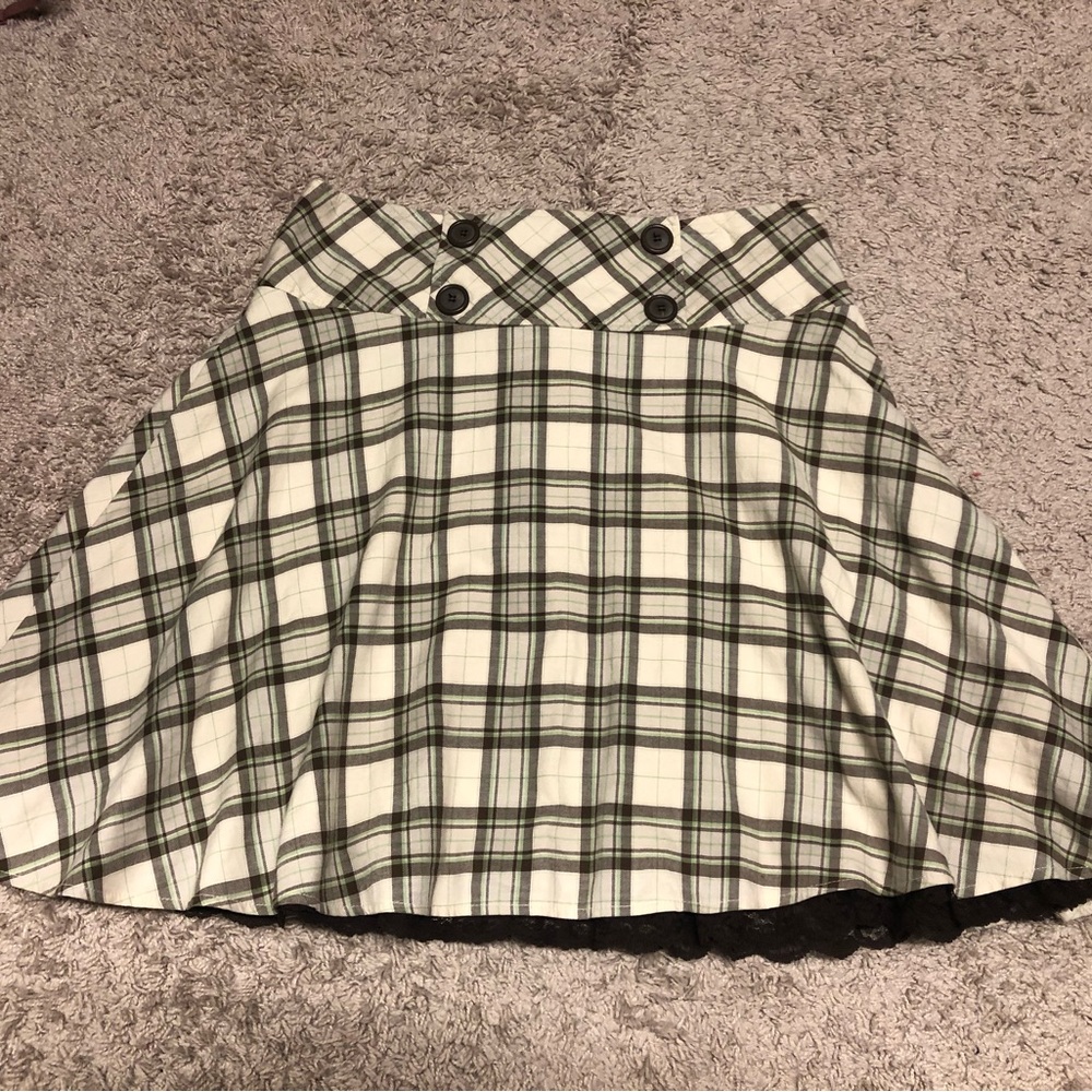 Celtic plaid skirt Size 9